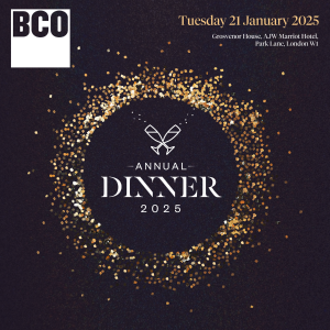 BCO Annual Dinner 2025 - BCO - British Council for Offices